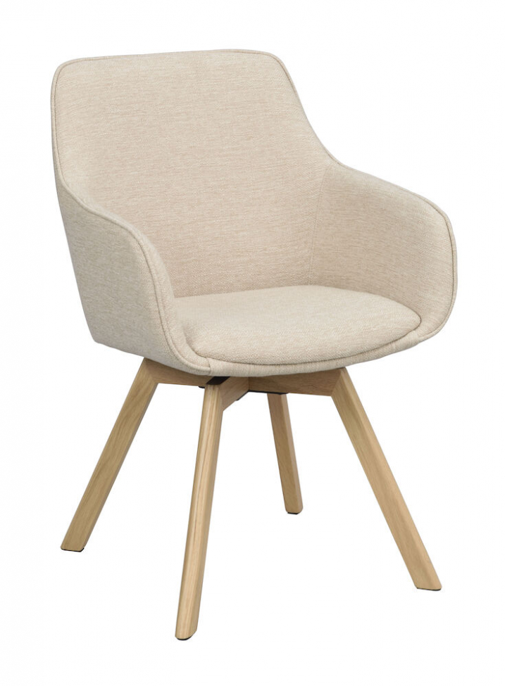 Käsinojatuoli 'Alison' - Beige