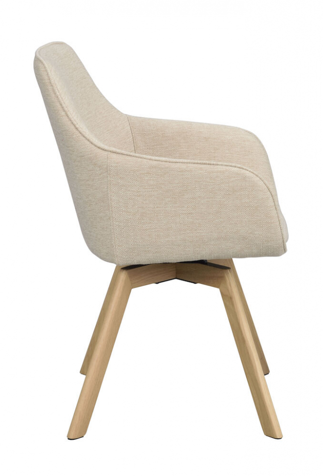 Käsinojatuoli 'Alison' - Beige