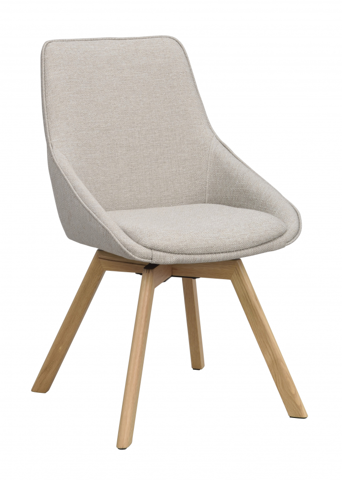 Tuoli 'Alison' - Beige/koivu