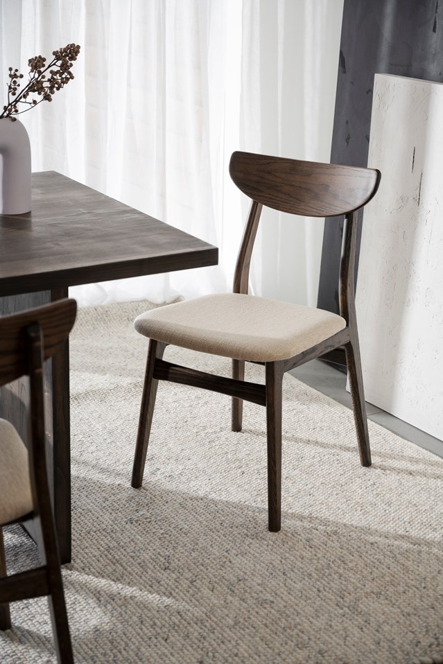 Tuoli 'Rodham' - Ruskea/Beige