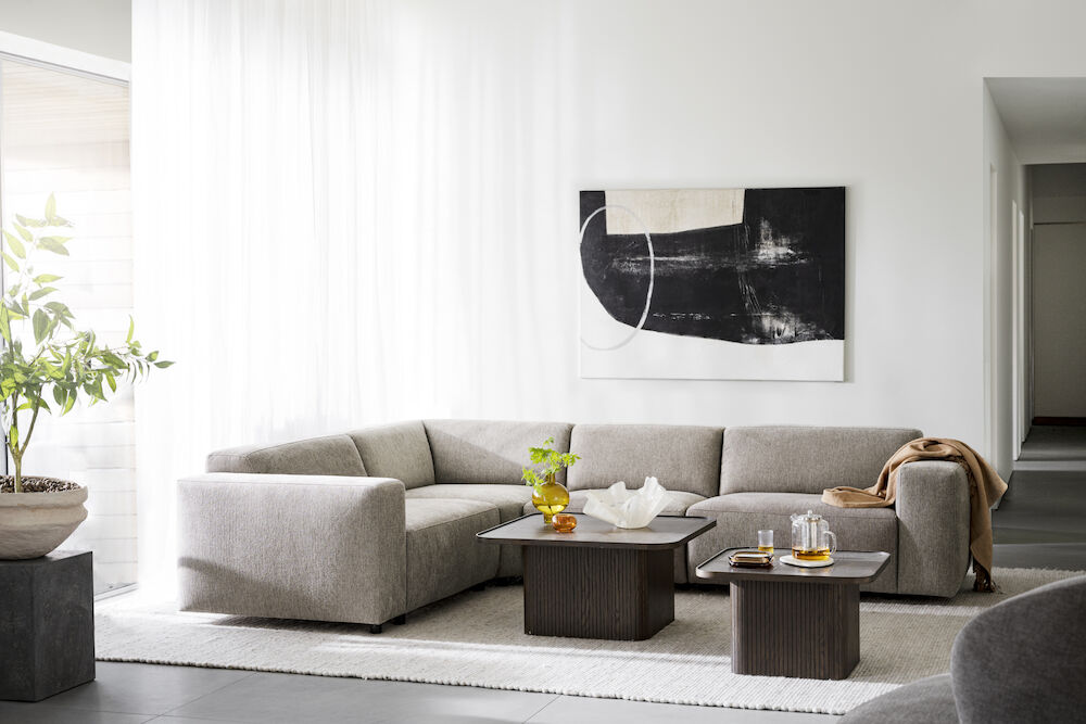 Pöytä 'Sullivan' 60x60cm - Ruskea