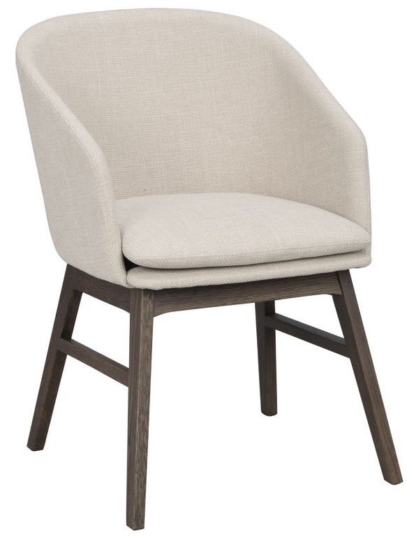 Karmstol 'Windham' - Beige/Ruskea