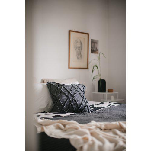 Tyynynpäällinen 'Alma' 50x50 - Harmaa
