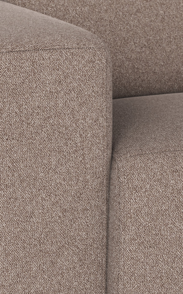 3-istuttava kulmasohva 'Willard' - Beige