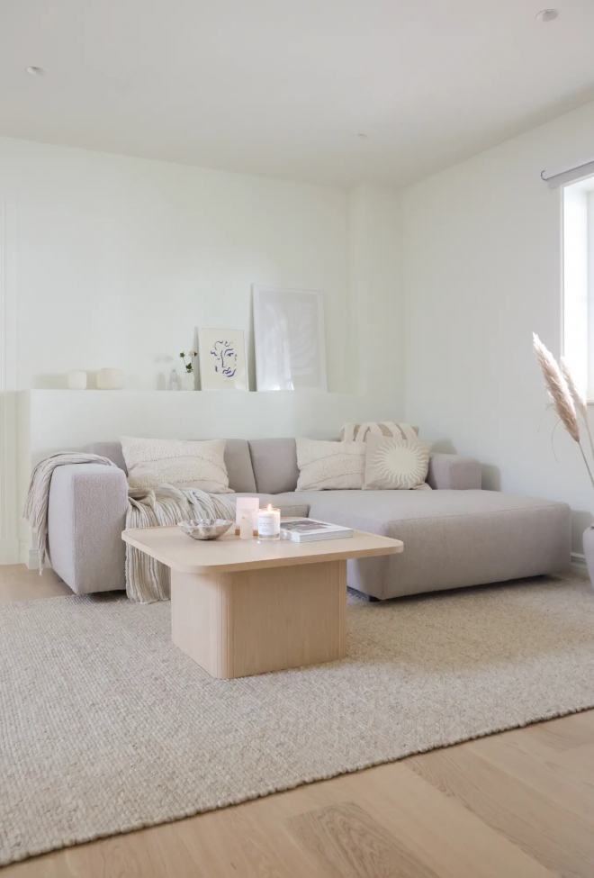 3-istuttava sohva 'Willard' Schäslong H - Vaaleanbeige