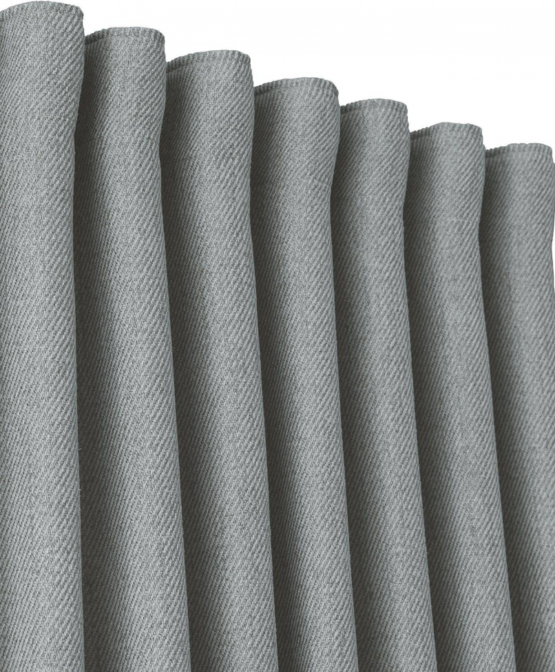 2-pack Verho 'Greenwich' 140x280 - Harmaa