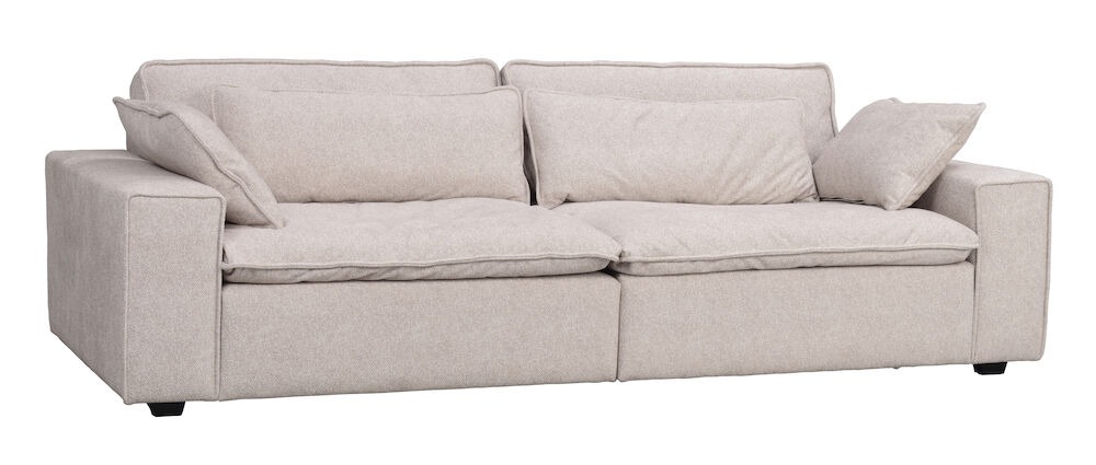 Sohva 'Rawlins' 3-istuttava 259cm - Beige