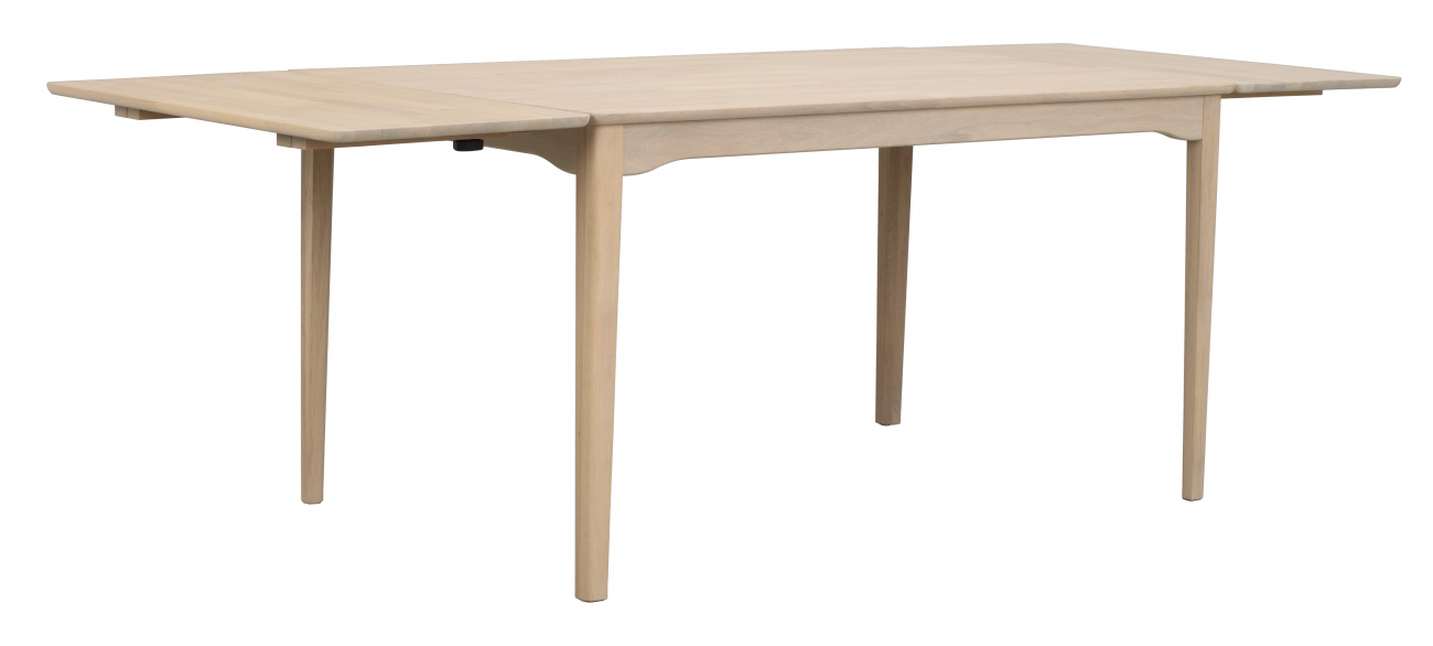 Ruokapöytä 'Markham' 140cm - Valkopigmentoitu