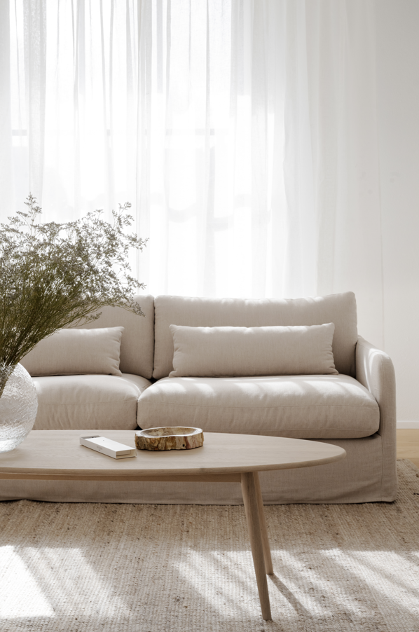 3-istuttava sohva 'Peyton' - Beige