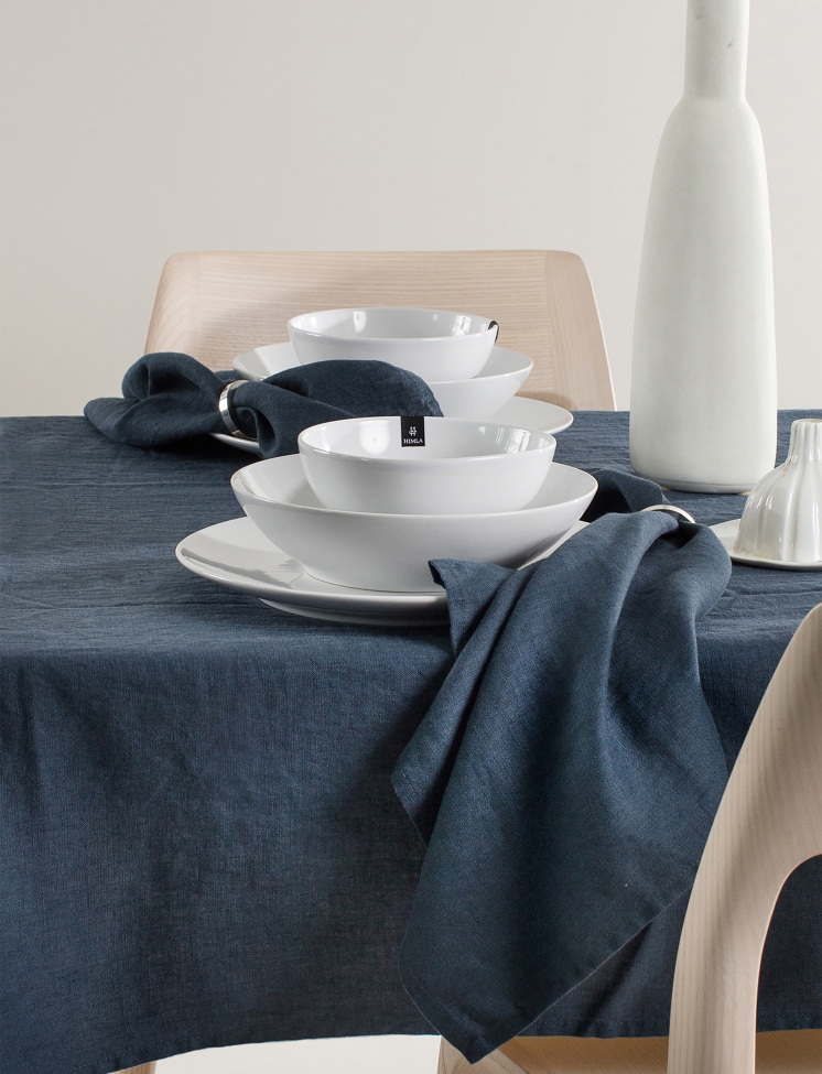 4-pack Servetti 'Sunshine' 45x45 - Tummansininen