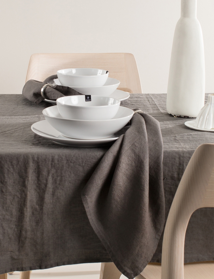 4-pack Servetti 'Sunshine' 45x45 - Harmaa