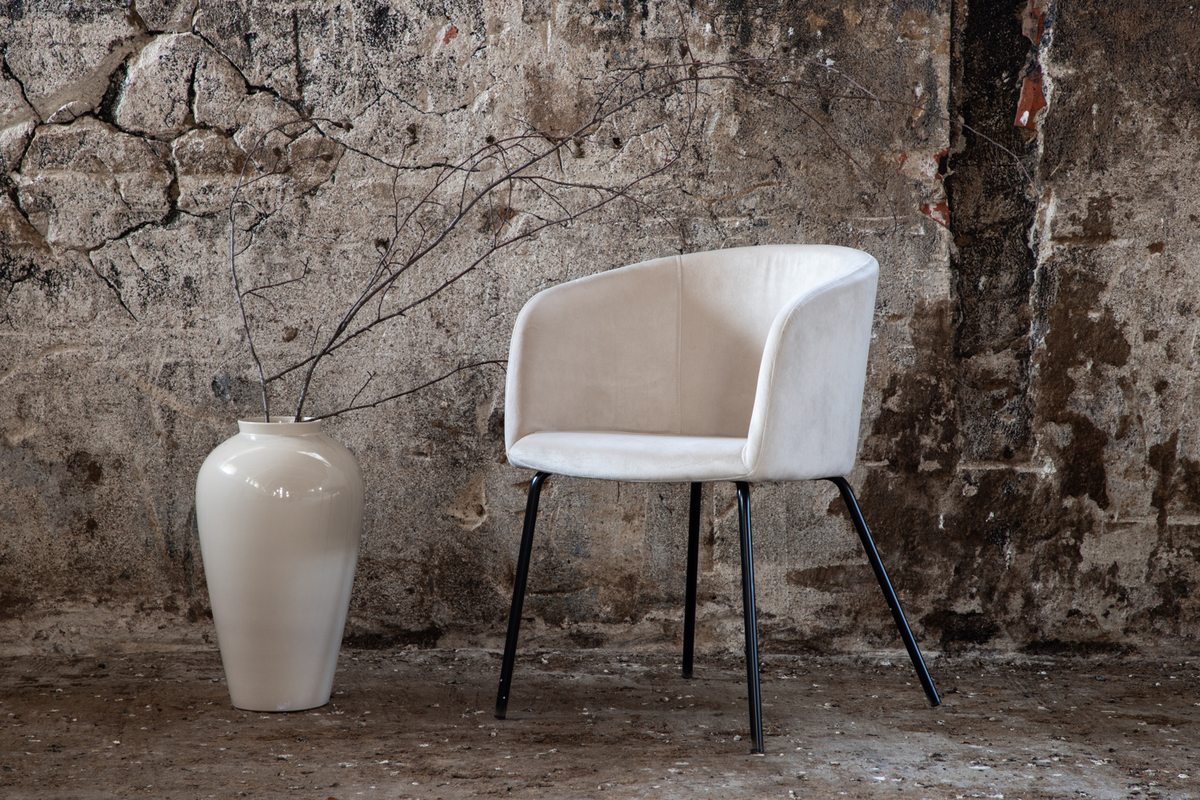 Tuoli 'Astrid' - Beige/Musta