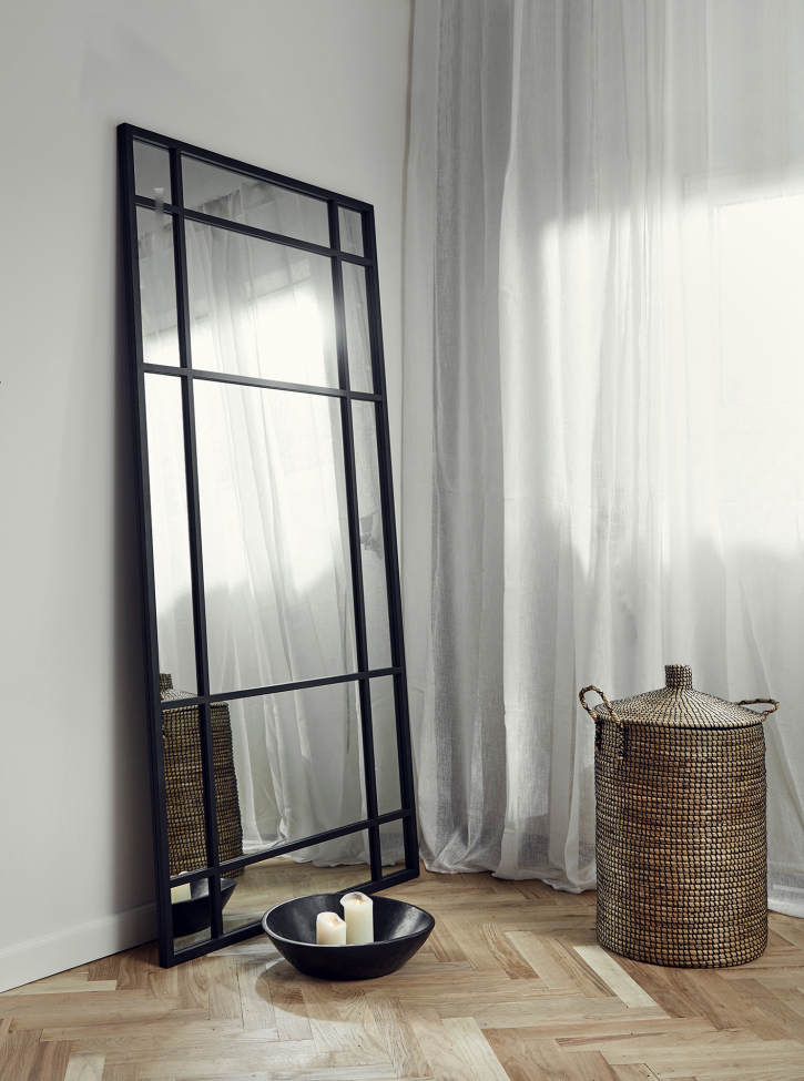 Peili 'Spirit' 102x204cm - Musta