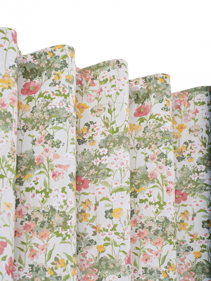 2-pack Verho 'Äng' 135x280cm - Monivärinen