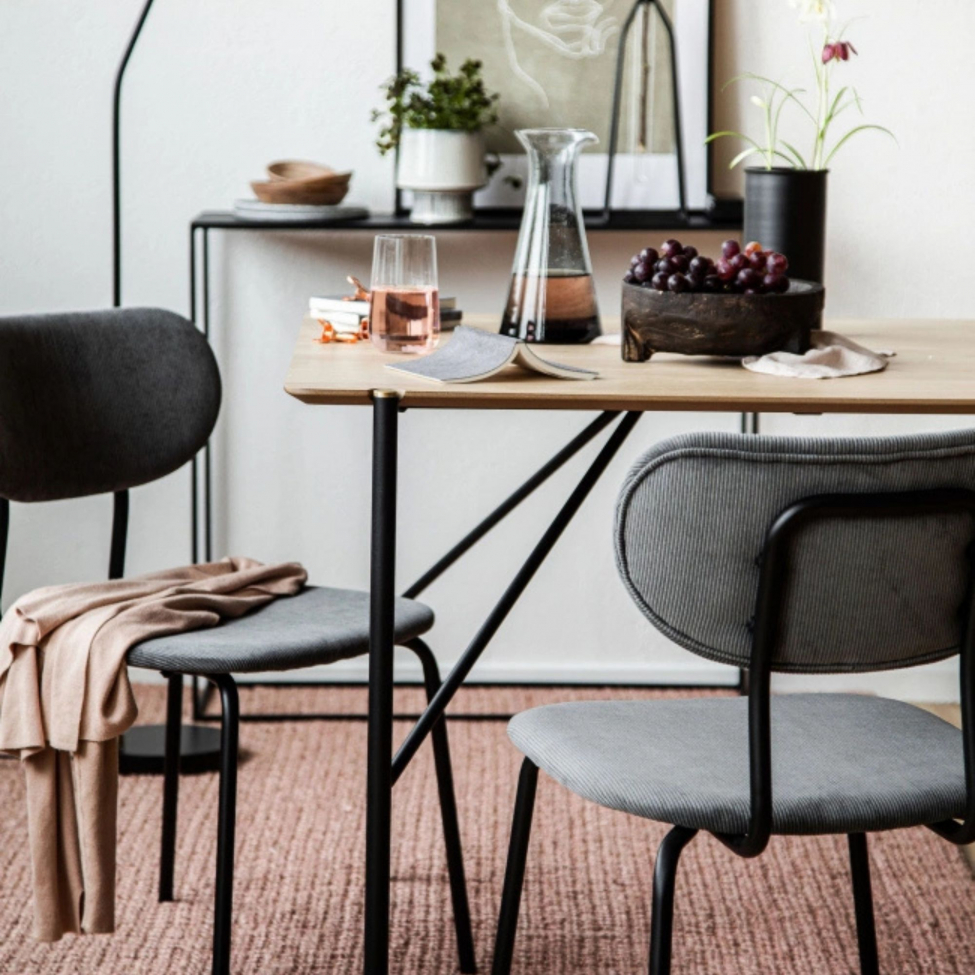 Tuoli 'Kungsholmen' - Harmaa