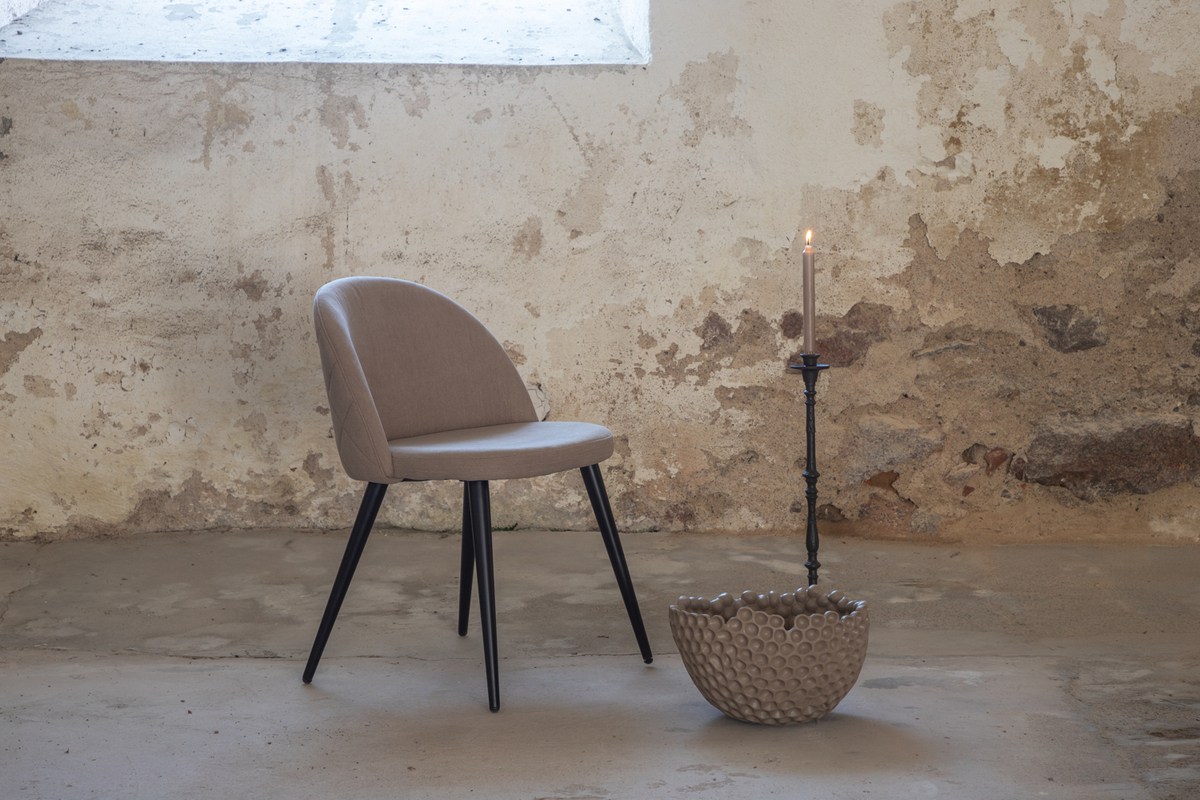 Tuoli 'Elverum' - Beige pellava