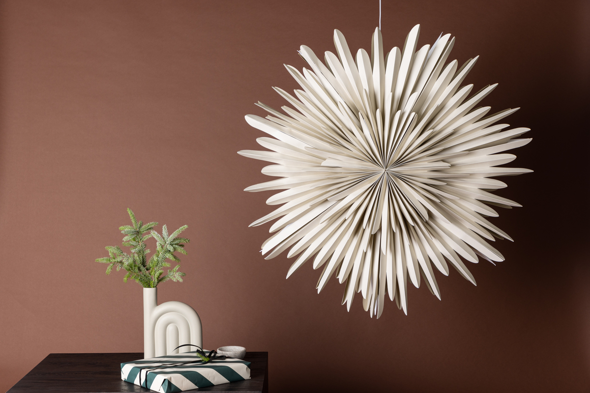 Adventtitähti 'Svedala' 100cm - Beige