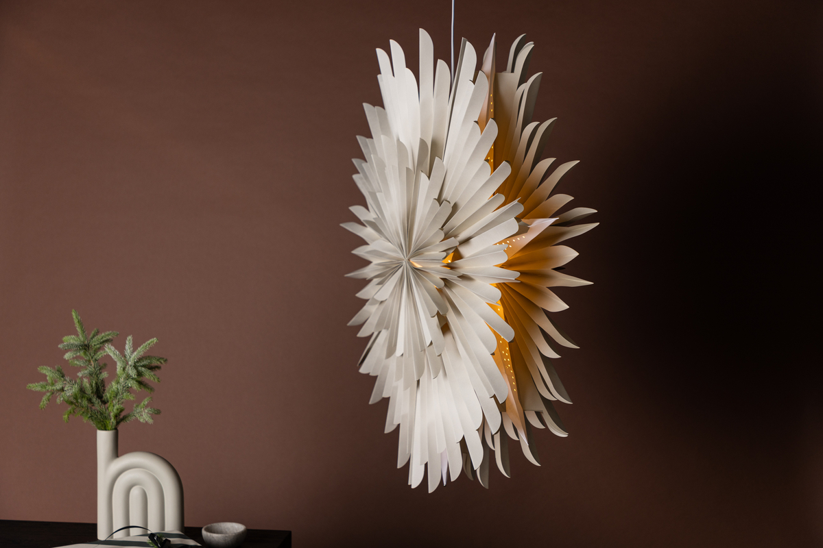 Adventtitähti 'Svedala' 100cm - Beige