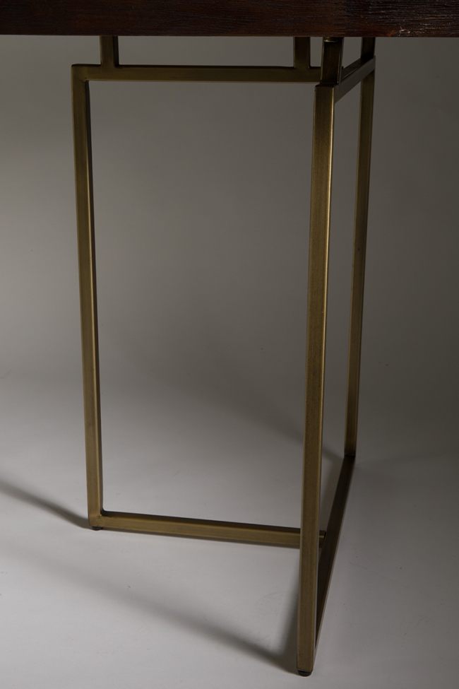 Ruokapöytä 'Class' - 220x90cm - Ruskea