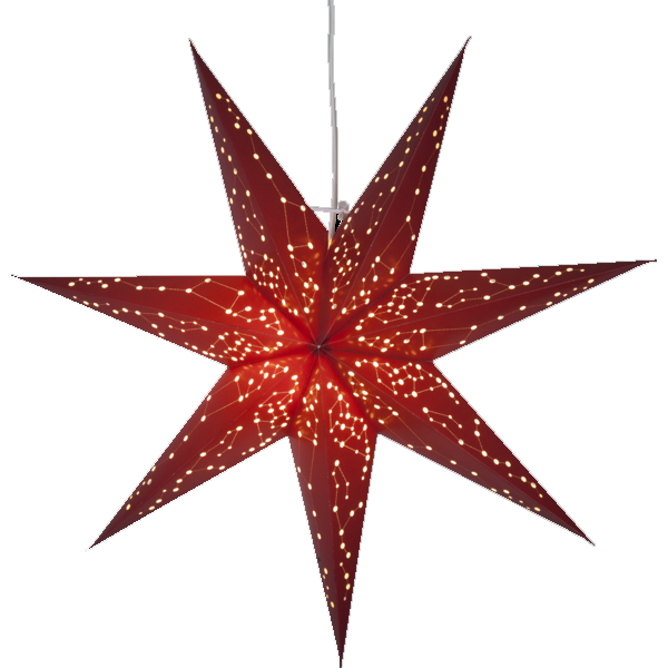 Joulutähti 'Galaxy' 60cm - Punainen
