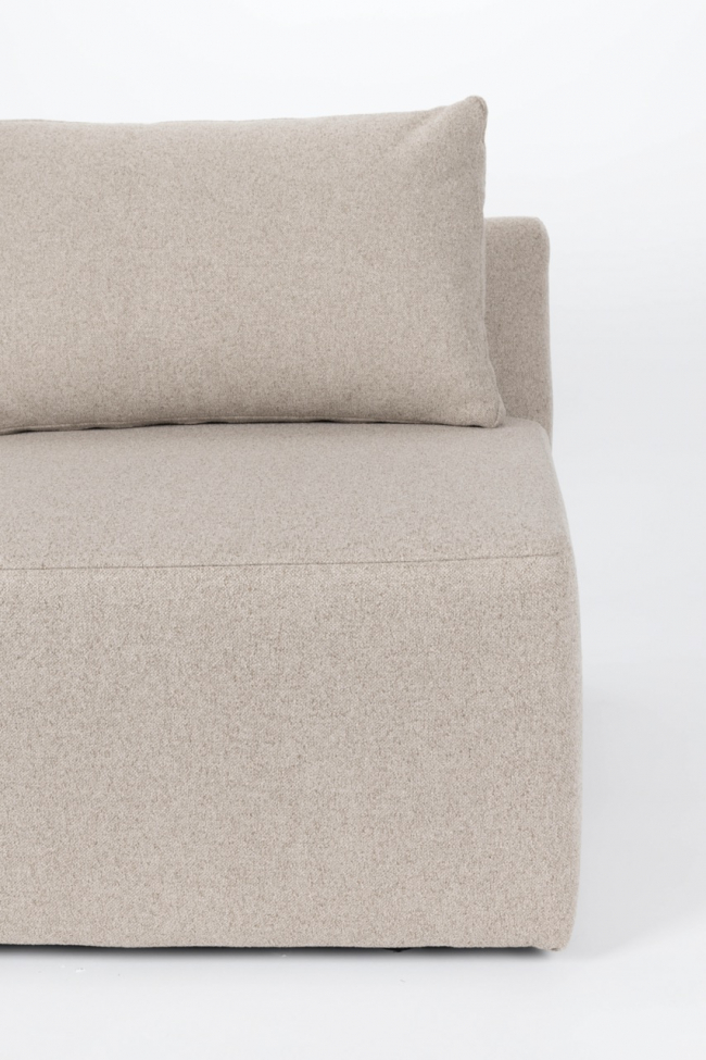 Soffa `Element Prosper Chaise Left´ - Kappuccino