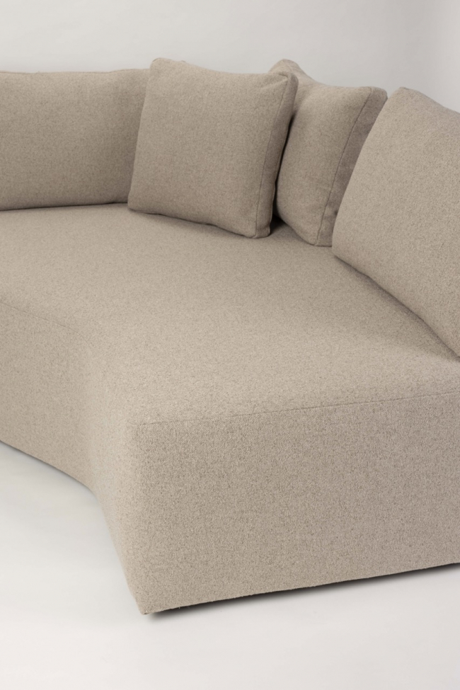 Soffa `Element Prosper Chaise Right´- Kappuccino