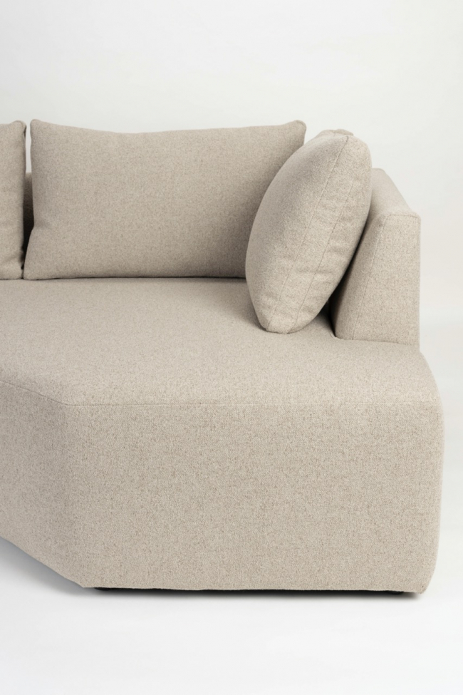 Soffa 'Element Prosper Seat Right' - Kappuccino