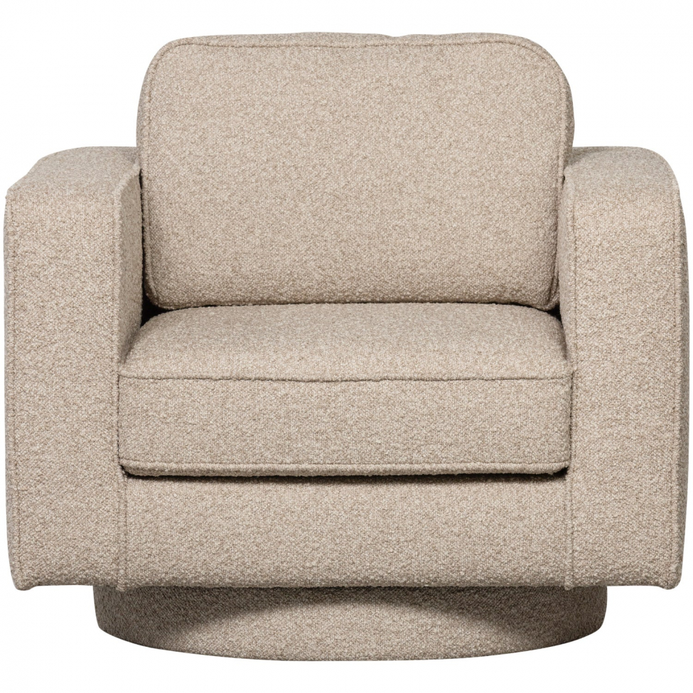Kääntötuoli ‘Lazy’ - Beige bouclé