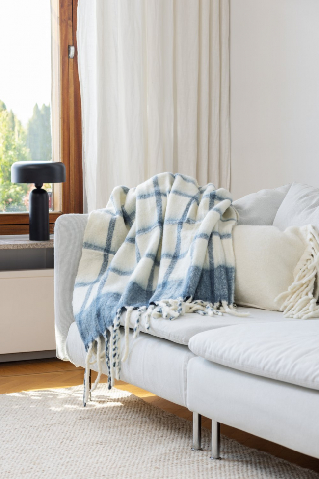 Huopa 'Rachel' 130x170cm - Sininen