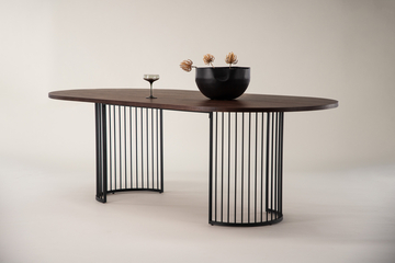 Matbord 'Hindås' 110x220cm - Ruskea