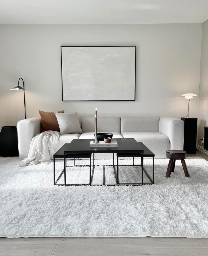 Matto 'Cosy' 160x230cm - Valkoinen