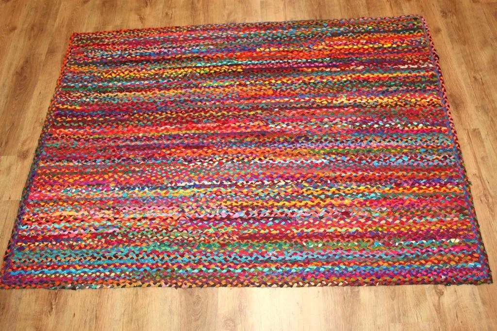 Matto 'Flätan' 300x400cm - Monivärinen