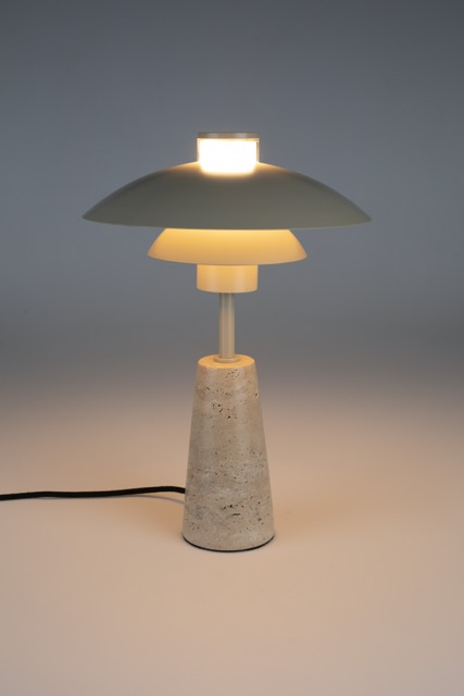 Pöytälamppu 'Cole' 26x26 - Beige
