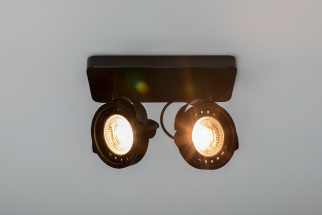 Spotlight 'Dice' 12x28 - Musta