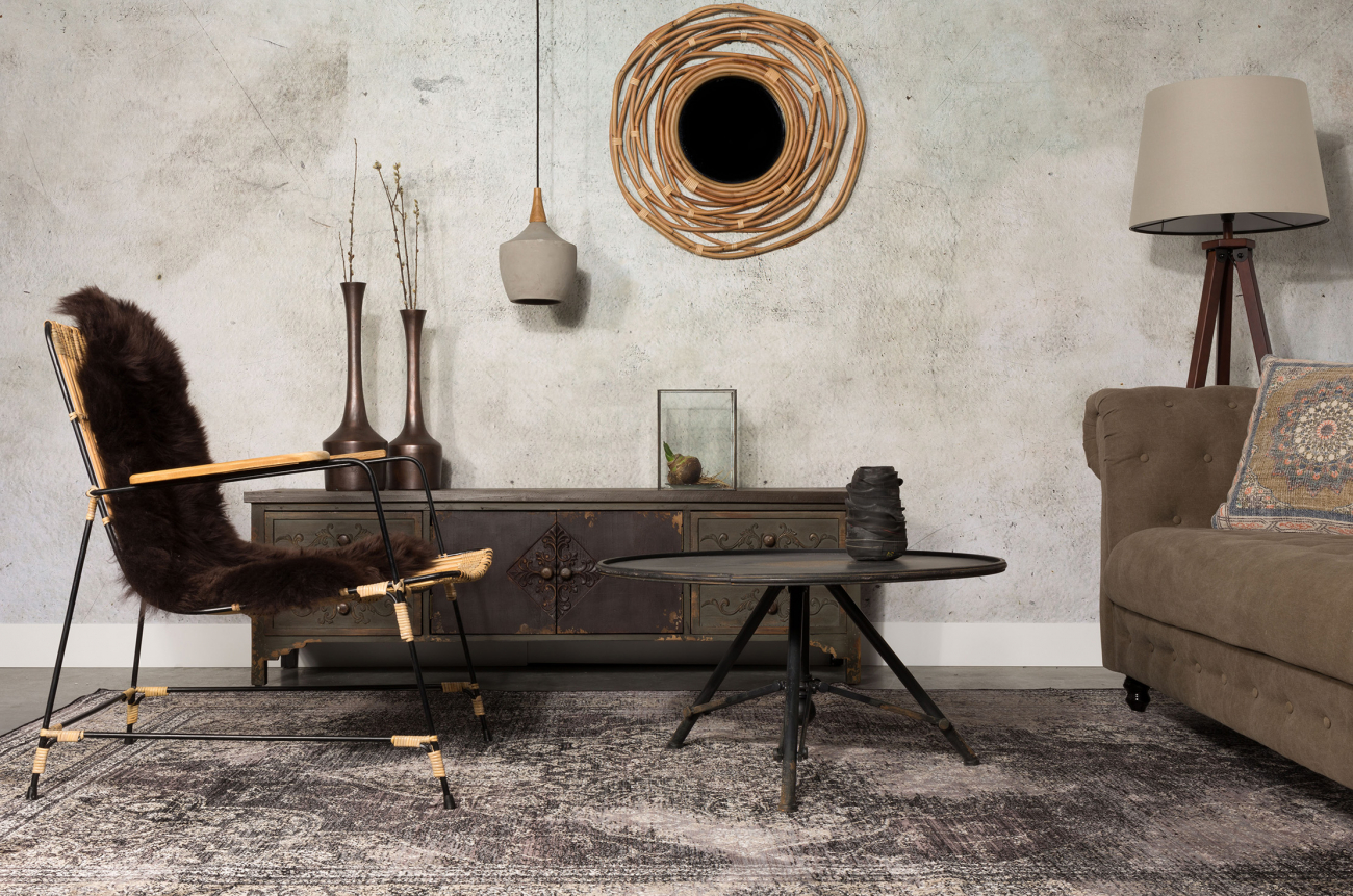 Matto 'Rugged' 200X300 - Harmaa