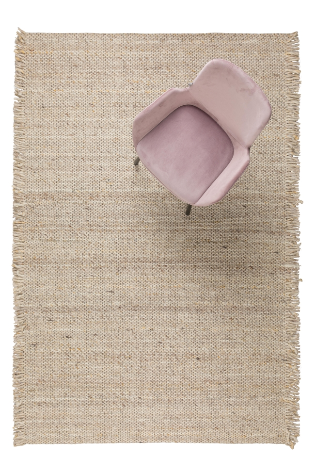 Villamatto 'Frills' 170x240cm - Beige