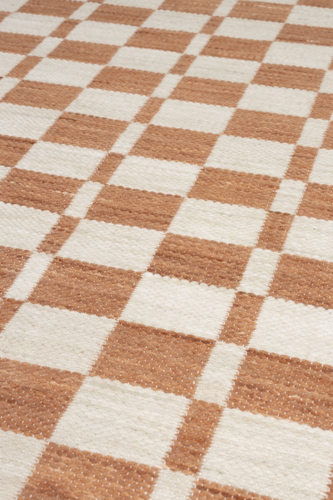 Matto 'Checker' 160x230cm - Beige