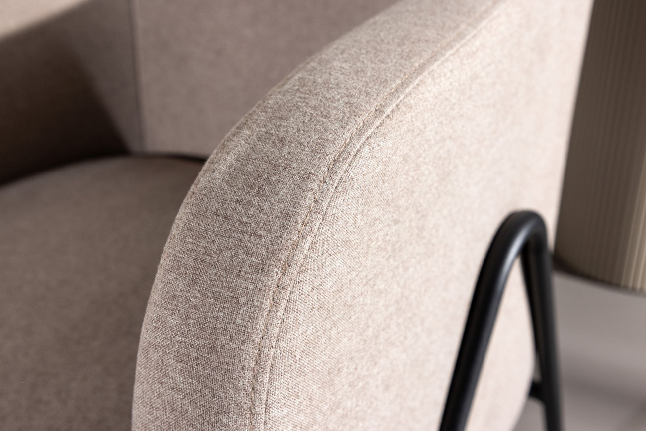 Nojatuoli 'Figueres' - Beige