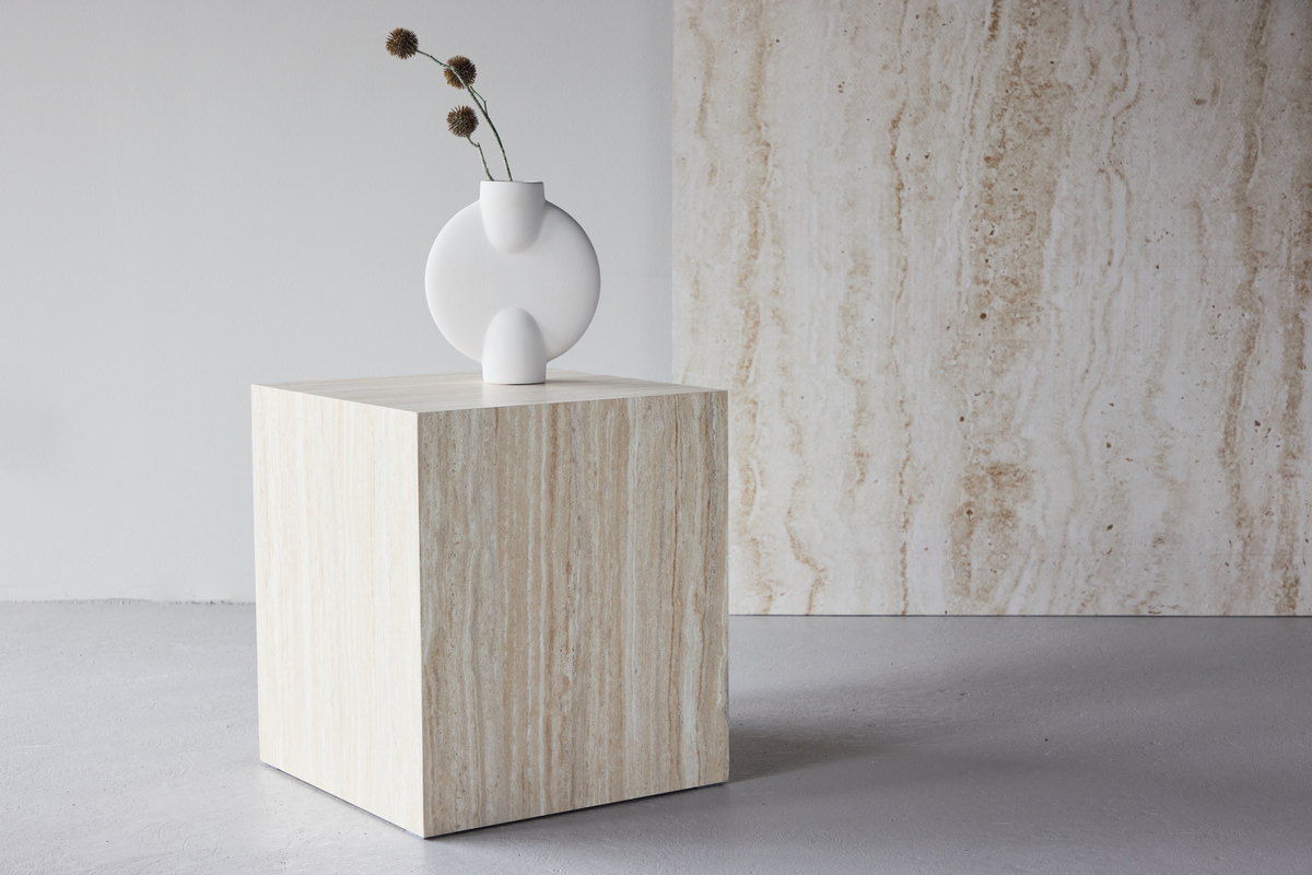 Soittopöytä 'Myrsjö' 40x40cm - Beige