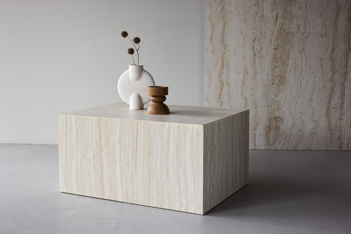 Soittopöytä 'Myrsjö' 80x60cm - Beige