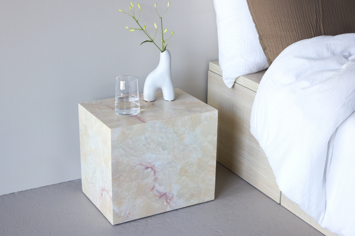 Sivupöytä 'Eira' 35x25cm - Beige
