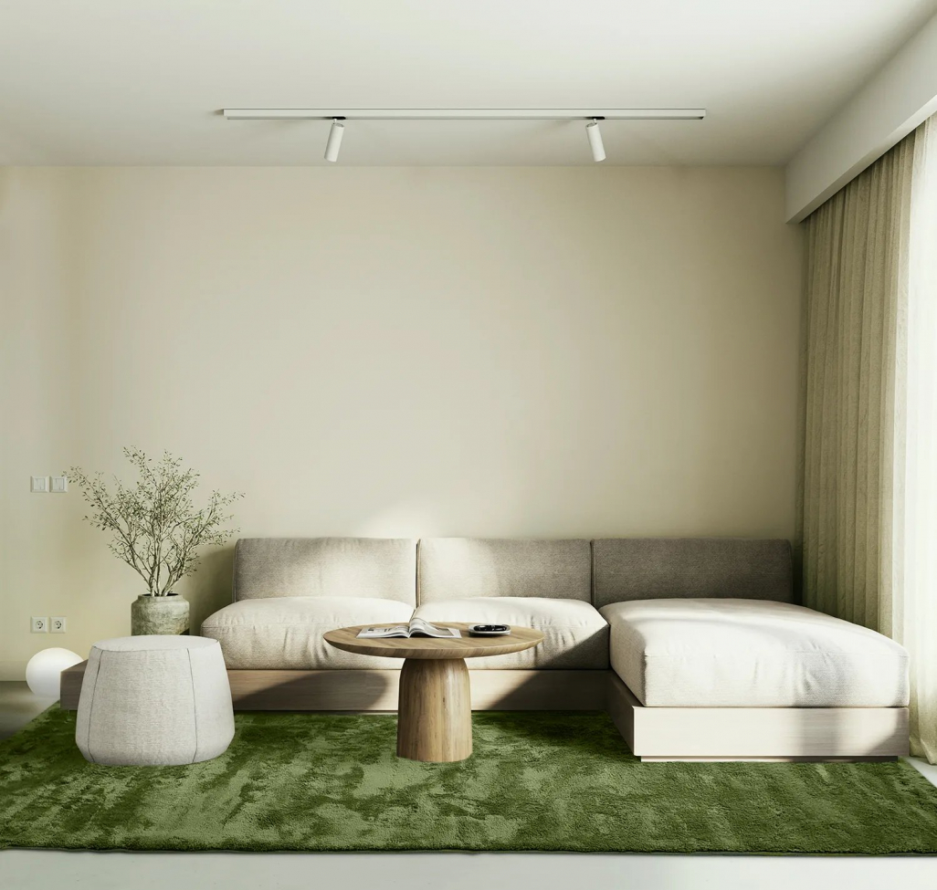 Matto 'Aranga Super Soft' 80x180cm - Oliivi