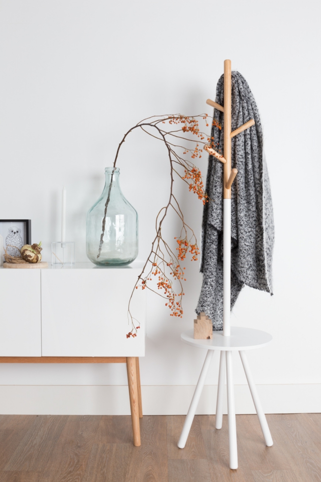 Vaateripustin 'Table Tree' - Valkoinen