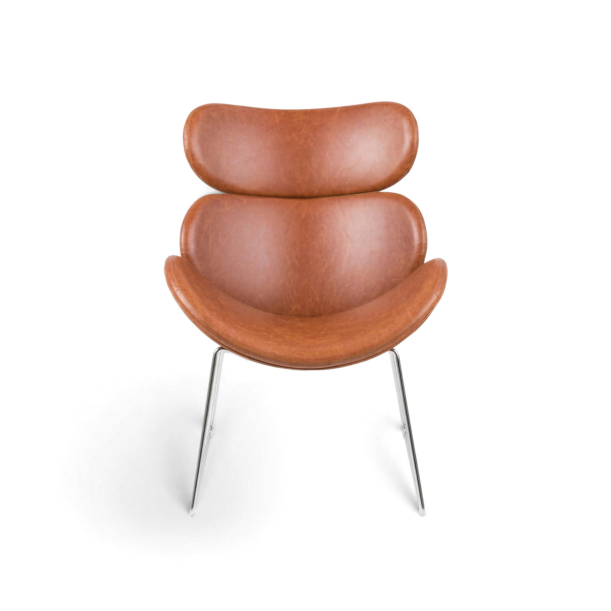 Nojatuoli 'Hushum' 85cm - Ruskea