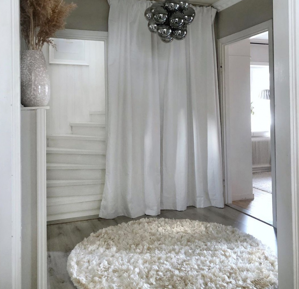 Pyöreä matto 'Janjira' 300cm - Offwhite