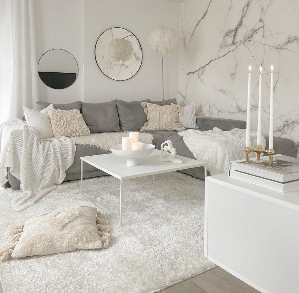 Matto 'Cosy' 60x120cm - Valkoinen