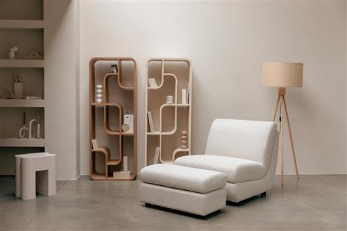 Nojatuoli 'Mississippi' - Beige