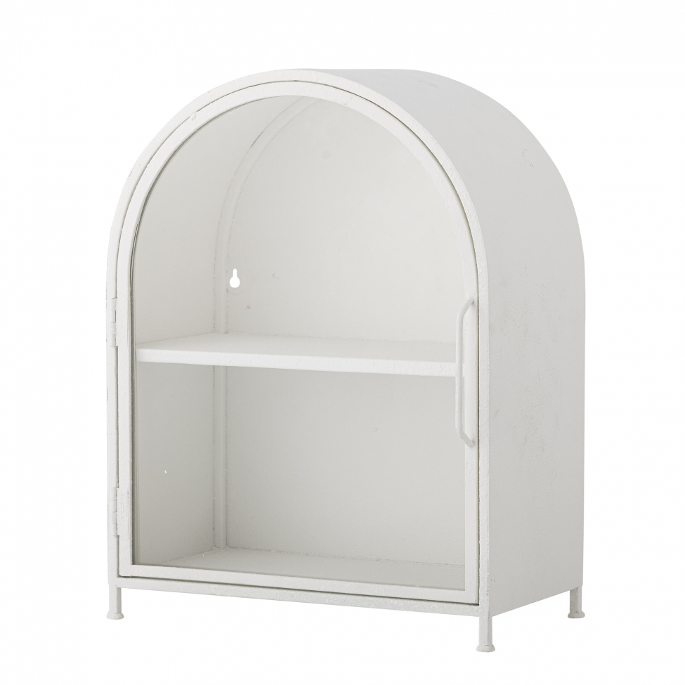 Kaappi 'Soria' – Valkoinen/Metalli