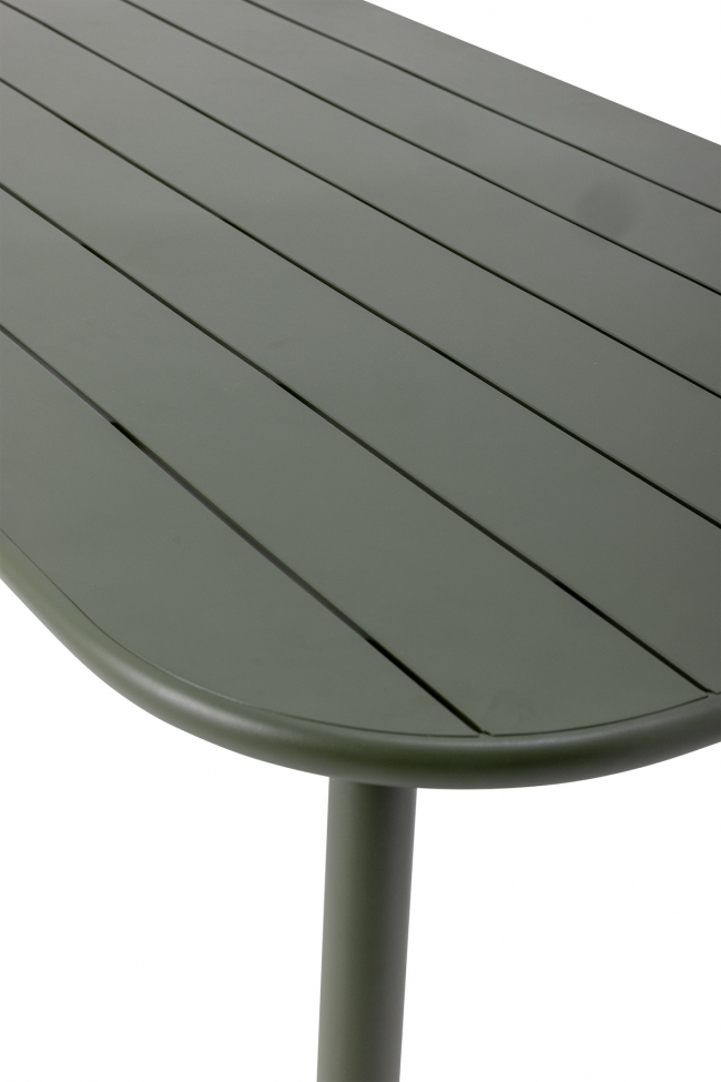Puutarhapöytä 'Calana' – Vihreä/Metallinen