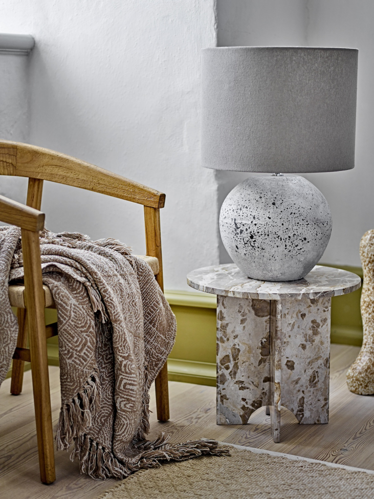 Pöytävalaisin 'Isedora' - Luonnonvärinen